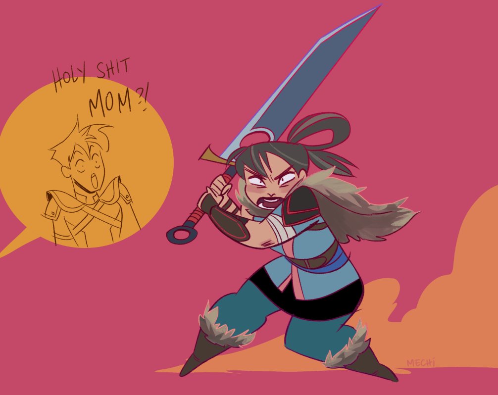 single mom is forced to go on an Adventure to rescue her hero son.... turns out she's actually pretty good at being a hero herself??