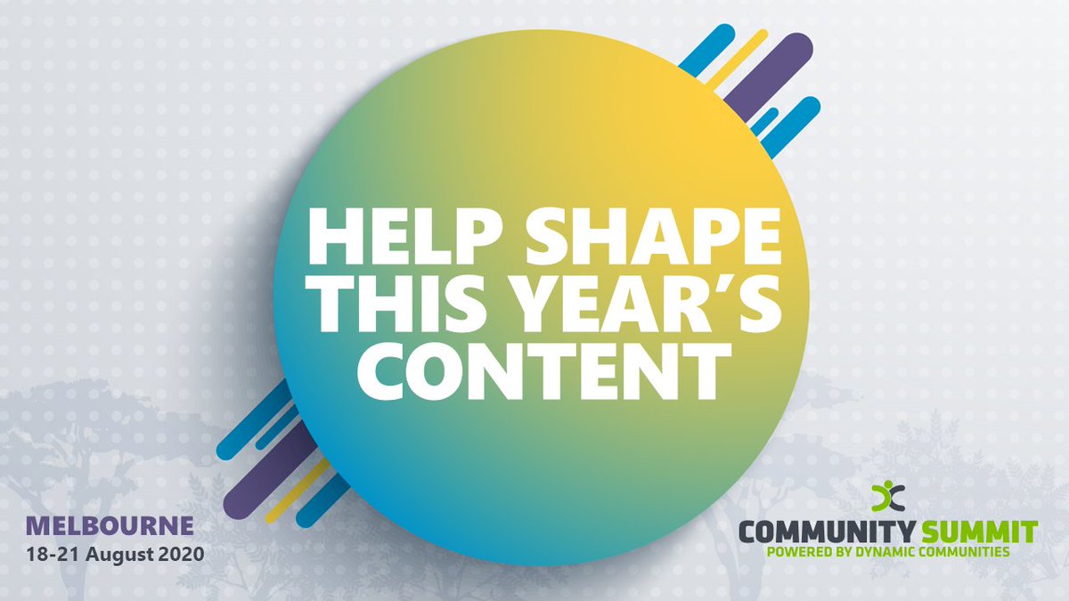 D365Communities's tweet image. During this time of uncertainty, we remain committed to providing great #MSDyn365 #PowerPlatform content, including for #CommunitySummit Australia. Whether it's a virtual or in-person experience, tell us what topics YOU want to learn about this August: hubs.ly/H0nRn_90