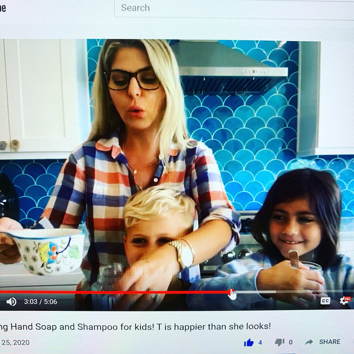TJasuwan's tweet photo. We started a @youtube ! Clearly social isolation is getting to me! Follow The Jasuwans https://t.co/ZsXRWKzqCo and learn to make DIY hand soap and shampoo! https://t.co/H3F94FqQZq