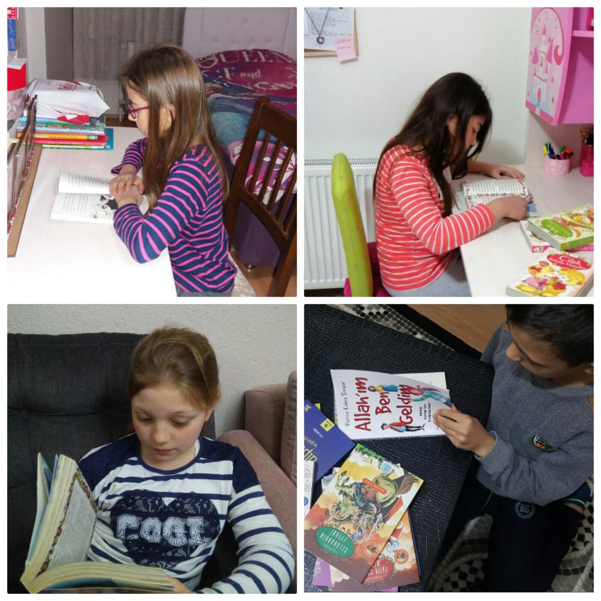 Okumak gıdadır okuyan insanlık bilen insandır. Ahmet tutuncuoglu ilkokulu 4-E sinifi  evde kitap okumaya tam destek dedi.#manisaevdeokuyor
<a href="/manep2023/">MANEP 2023</a> <a href="/ziyaselcuk/">Ziya Selçuk</a> @mdikicisoma