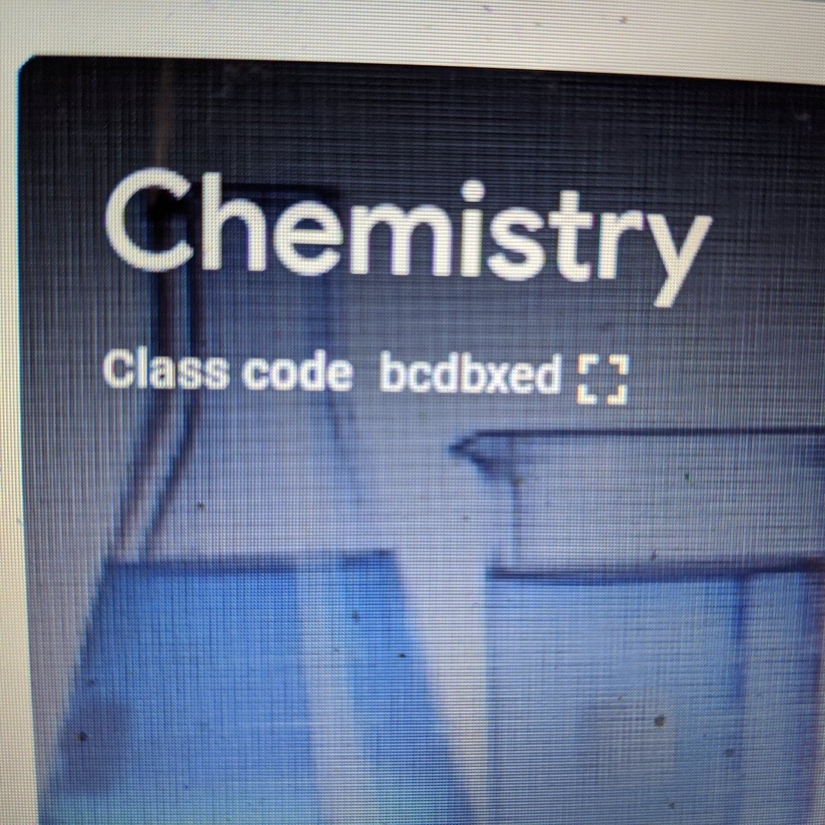 SWeightroom's tweet photo. For those who are interested
I am starting a Google classroom for chemistry https://t.co/smy5iePkoC