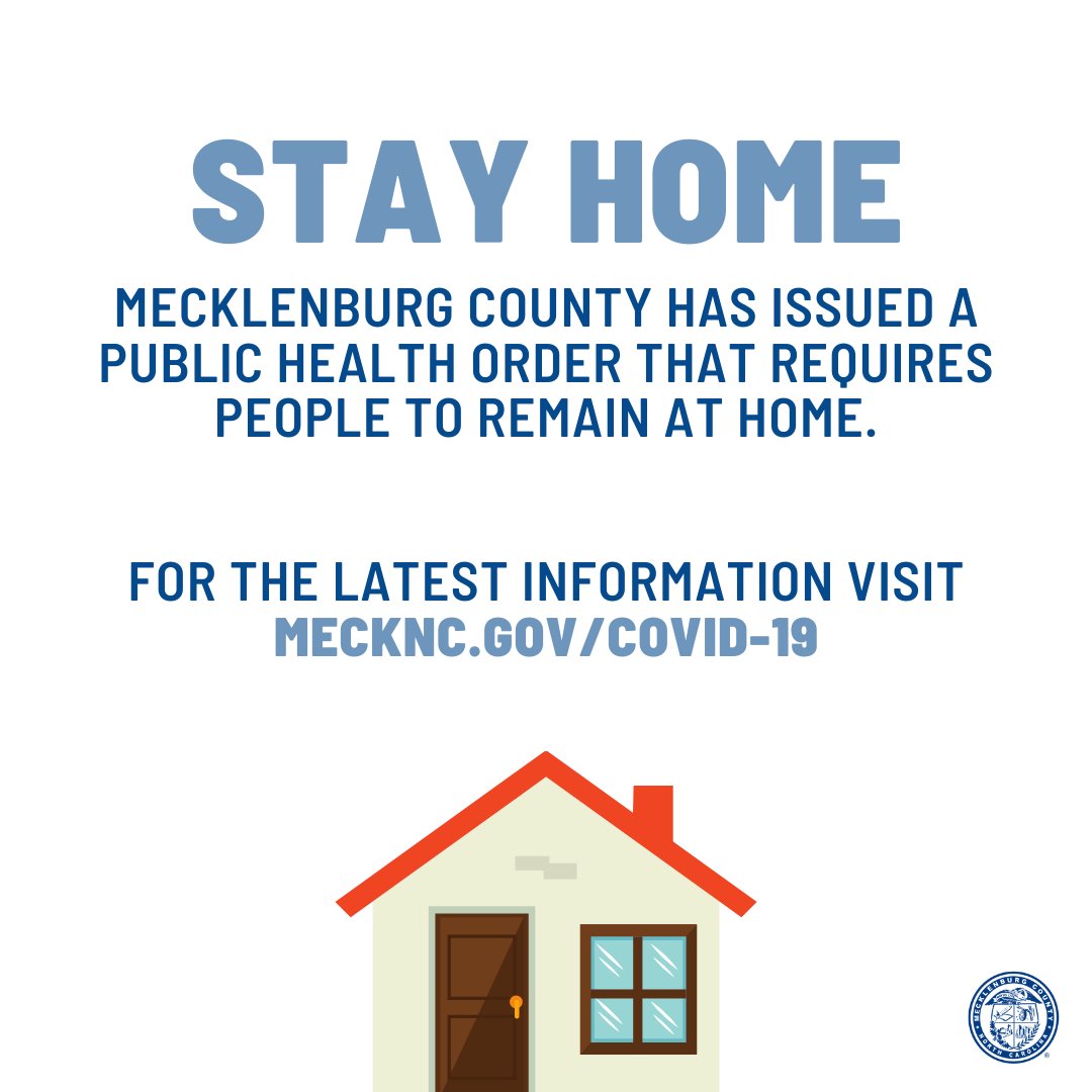 CharMeckEM's tweet photo. We understand that the Stay-at-Home order has
many implications for our community. We’re working hard to address your
questions, and our helpline (704-353-1926) is open from 8am-8pm, M-F. In the meantime, we ask that you help us by being a part of the solution. https://t.co/wSsX7b54z3