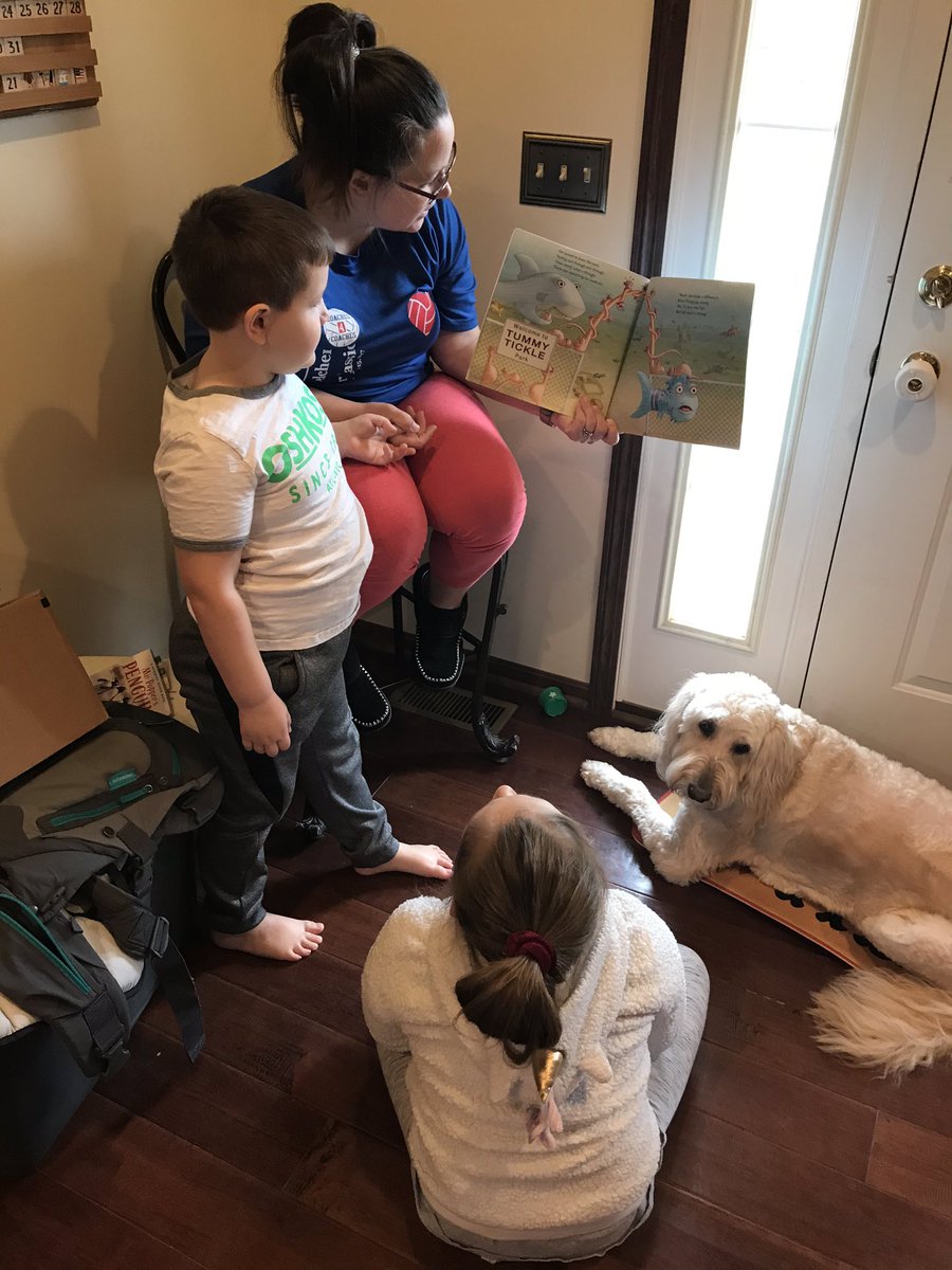 VHS_Snook_Math's tweet photo. Here’s what our family is reading. The Pout Pout Fish and the Bully Bully Shark and Mr. Popper’s Penguins. #VHSreads #quaranteaching https://t.co/n3ZgxvvDco