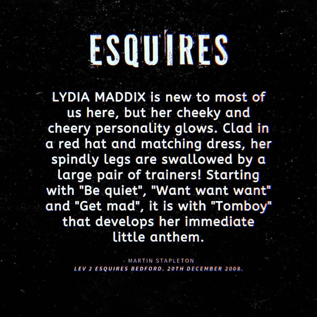 lydiamaddix's tweet photo. Here's a review from one of my first ever live performances in 2008, aged 16! @BedfordEsquires​ was and still is an important venue to so many incredible independent artists and I remember lots of school friends coming down to support us that night - what a blast we had! https://t.co/ksJTr1eZIF