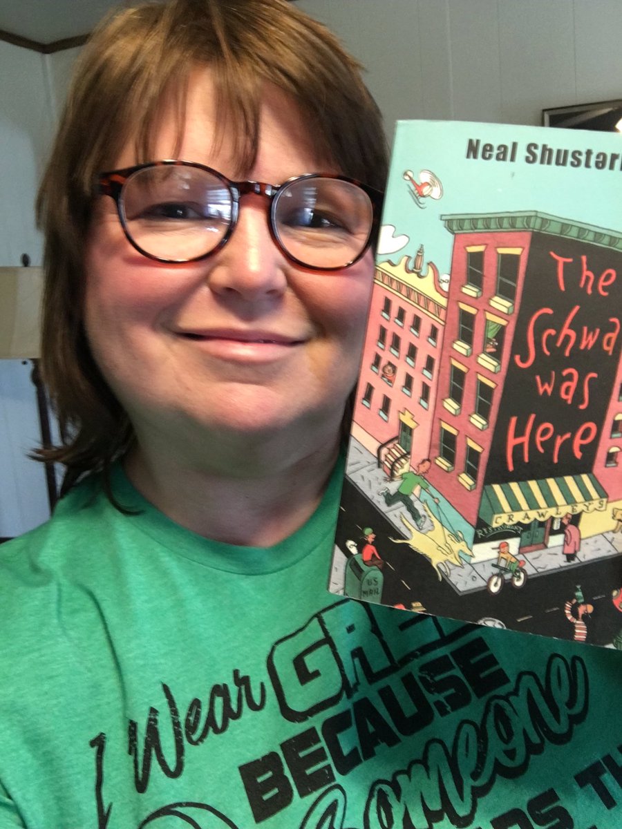 teachlab417's tweet photo. Spirit week keeps rolling along. Here is just one of the books I’m reading. Also shout out to @MCSRO11, the birthday boy! @mcr1_nhs @MustangCulture #mcr1pride https://t.co/09aYltLvJ6