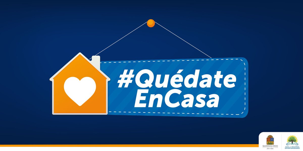 Exhorto a toda la población de #Chetumal a permanecer en casa y mantenerse sin salir para evitar posibles contagios. No salir, excepto a lo indispensable. Incrementar las medidas de prevención e higiene y mantener distanciamiento social #QuedateEnTuCasa #JuntosSaldremosAdelante