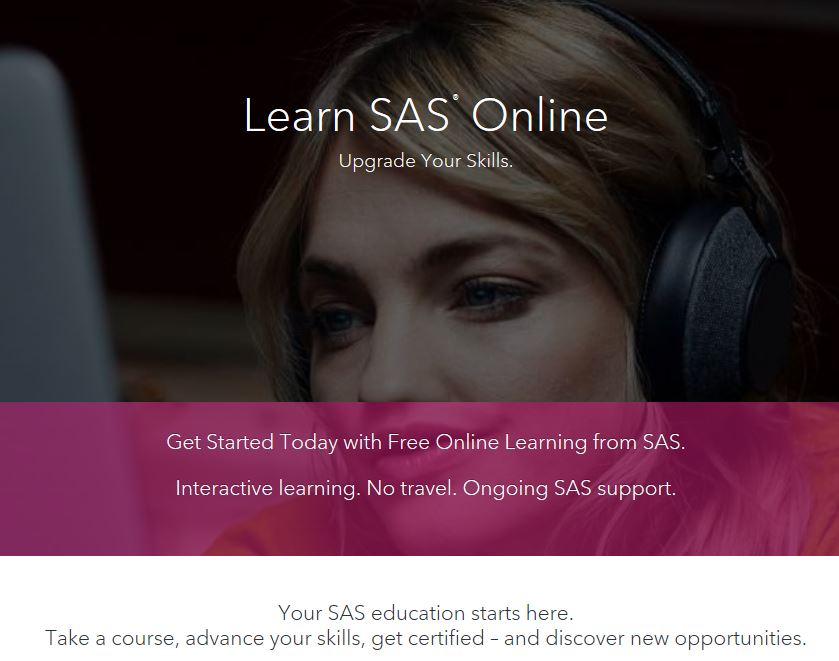 LubbePascal's tweet image. Learn relevant skills - it is easy to start - SAS offers FREE Live Web and eLearning courses sas.com/sas/training/l… 
#AI #DataScience