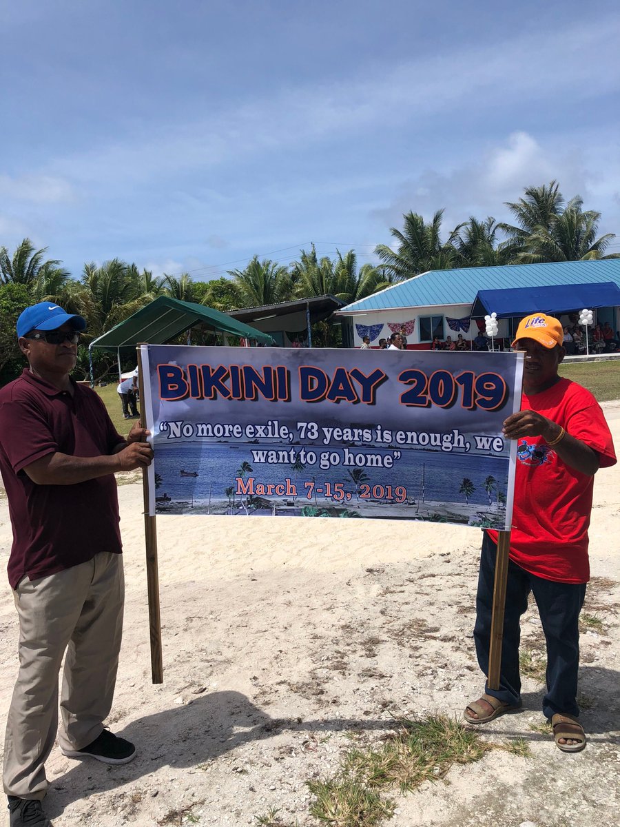 Now a sovereign nation, the Marshall Islands continues to grapple with the legacy of U.S.  #nucleartesting. Marshallese have not been given sufficient data about the  #radiation in their  #environment. Some communities remain in exile while others live in places they fear are unsafe