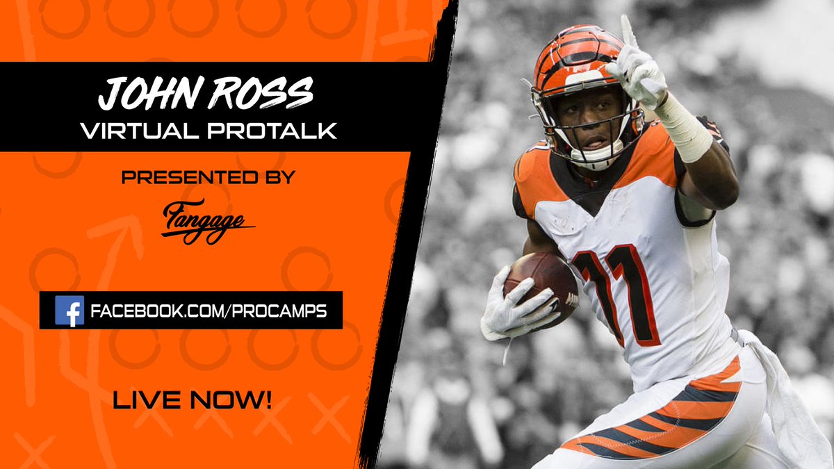 The @WatchJRoss Virtual ProTalk is live! Tune In: Facebook.com/ProCamps