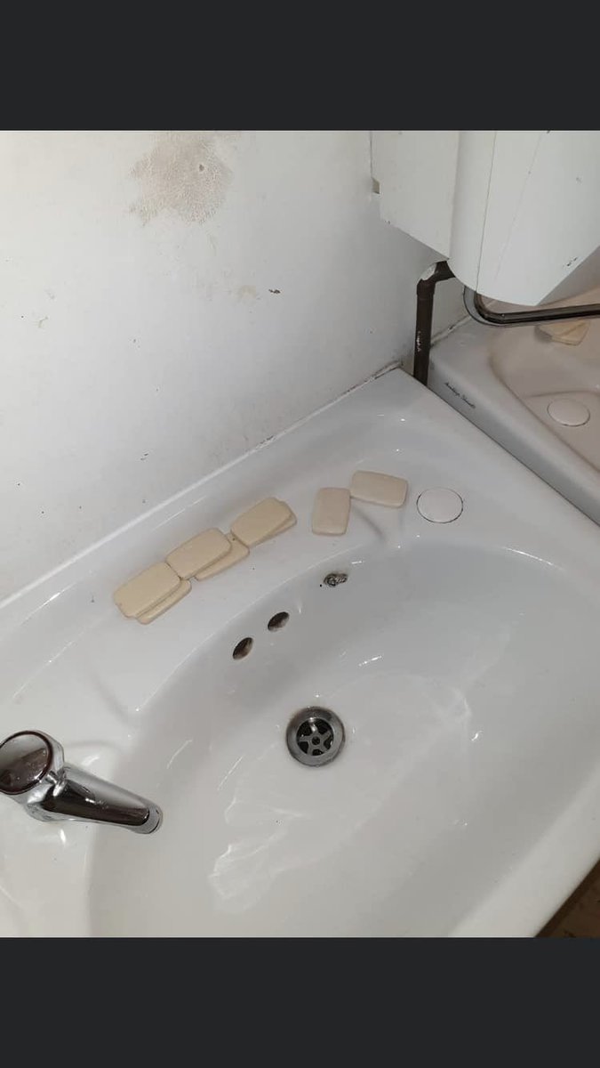 this was a Morrison construction job today . Employee was told “bring your own soap”. Disgrace .#buildingsites #constructionuk