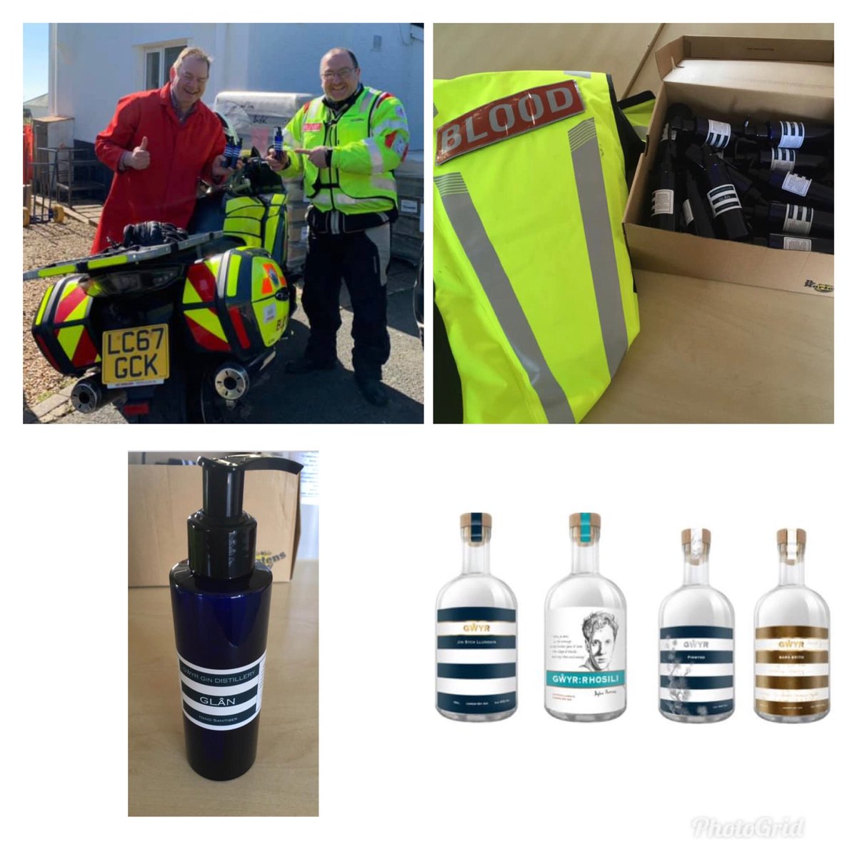 Blood Bikes Wales tweet media