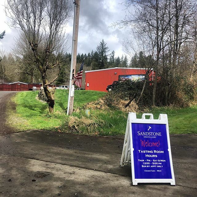 Second trip out the @sandstonedistillery today for sanitizer pick up. Amazing folks. We will owe our distillers a debt of gratitude when this is over. All regular production is stopped for this social service. Bottles headed to <a href="/wwcider/">Whitewood Cider Co.</a> @well80brewhouse … ift.tt/3amSBUC
