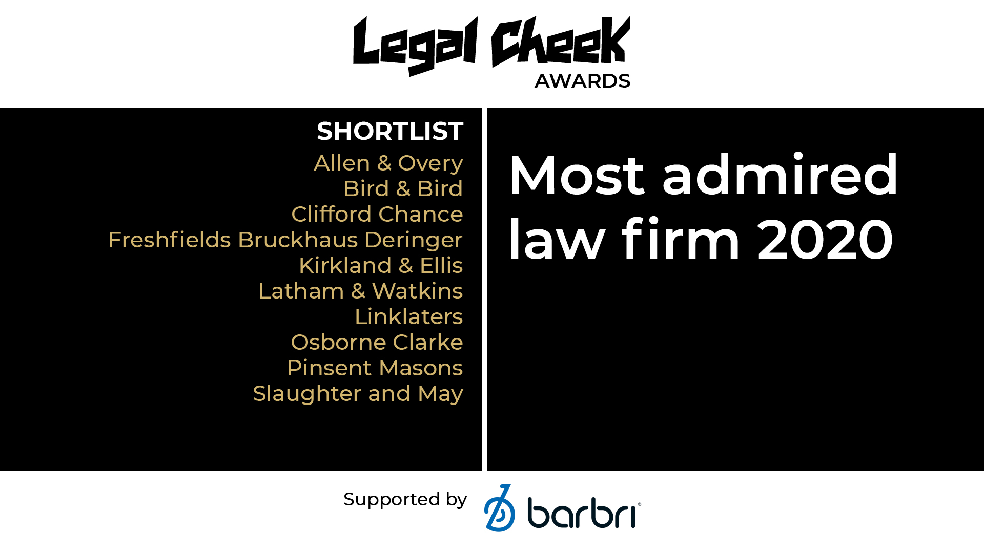 Legal Cheek on Twitter "The virtual LegalCheekAwards takes place