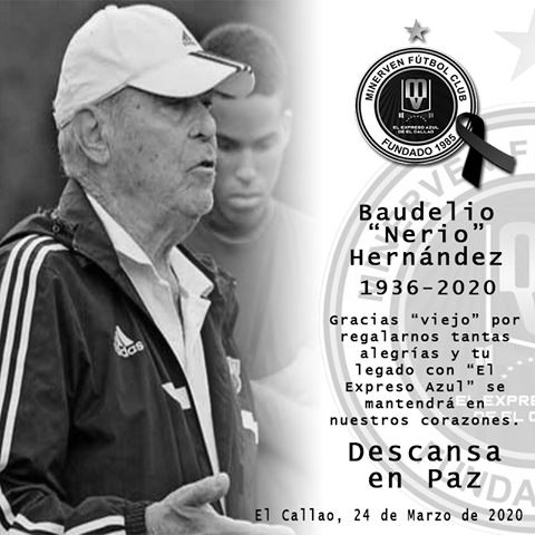 Vuela alto "Nerio" Hernández. Paz a su alma.