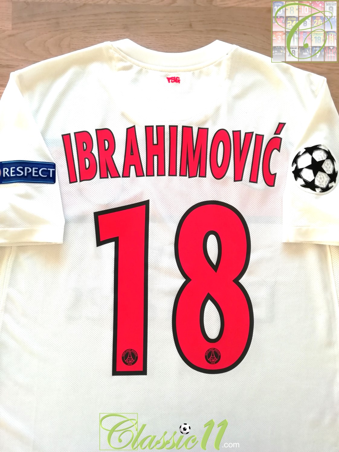 meubilair Nadruk Slim C11 Football Shirts on Twitter: "Just arrived in store: Ibrahimovic #18 #PSG  2012/13 3rd #UCL Shirt - £99.95 (M) https://t.co/RMUowO1r0d  https://t.co/w55Fi1j2ds" / Twitter