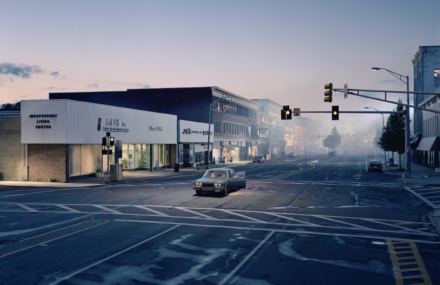 Gregory Crewdson on Twitter: "GREGORY CREWDSON, Untitled, (2003-2008) print, image size: 57 88 in. © Gregory Crewdson / Twitter
