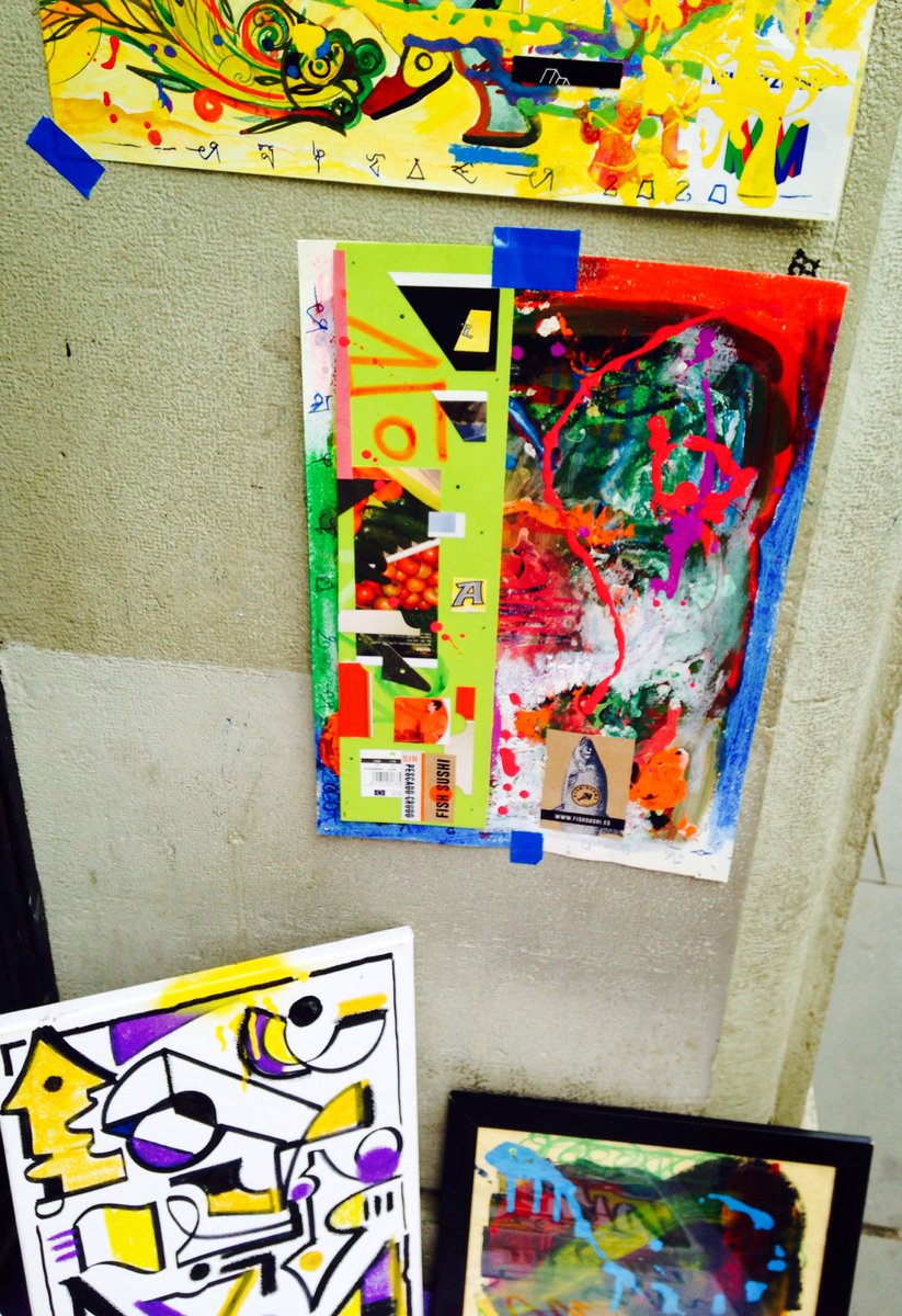 raptoer1's tweet photo. #cultura #urbanart #movimiento #color #style #exhibition #ink #raptoer #artistadistrada #spain #moderndesign #wizard #magic https://t.co/hLz7RznEQ4