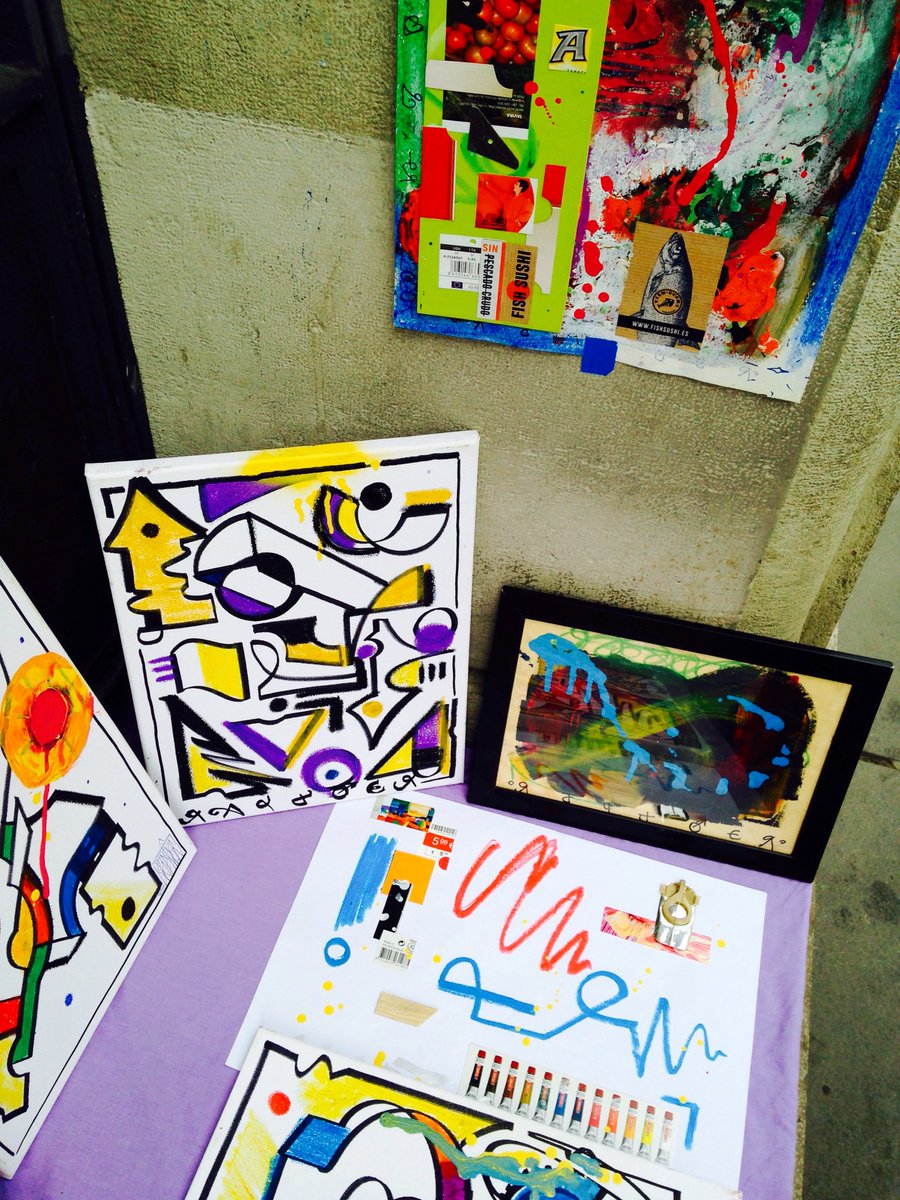 raptoer1's tweet photo. #cultura #urbanart #movimiento #color #style #exhibition #ink #raptoer #artistadistrada #spain #moderndesign #wizard #magic https://t.co/hLz7RznEQ4