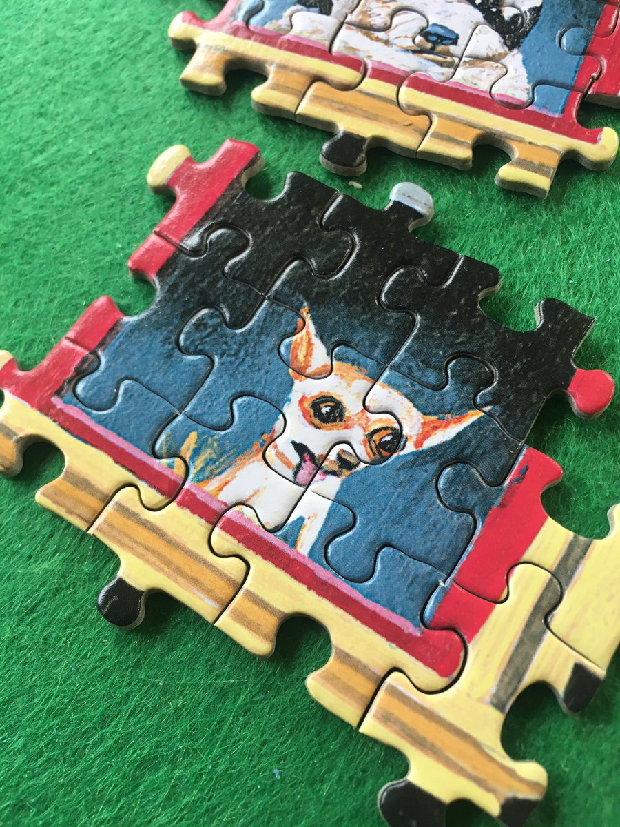 itschuggins's tweet photo. @atlastanna Currently working a puzzle and I have to say this dog has big Ollie energy https://t.co/WUTWl6U58r