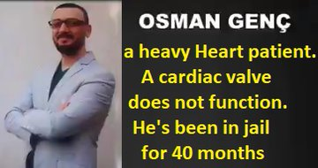 Metinn_Cetinn's tweet photo. Our request; Pursue the law in the Article 10 of our Constitution, make an Execution DISCOUNT in EQUAL CONDITIONS without any discriminating among jailers at serious health risk in Turkey. #İnfazdaEşitlikİstiyoruz
@ramazancan0071 @AvOrhanKIRCALI https://t.co/lpayK6PMb9