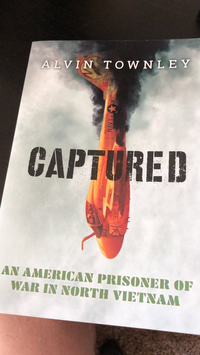 Coach_Woos's tweet photo. Book 2 of the Social Distancing is complete. It was the perfect read during these difficult times. We often complain about missing activities or the inability to resume our normal routine but Jerry Denton was a POW in a North Vietnamese camp for 2766 days! #TheCode @AlvinTownley https://t.co/EsX8ptMxnk