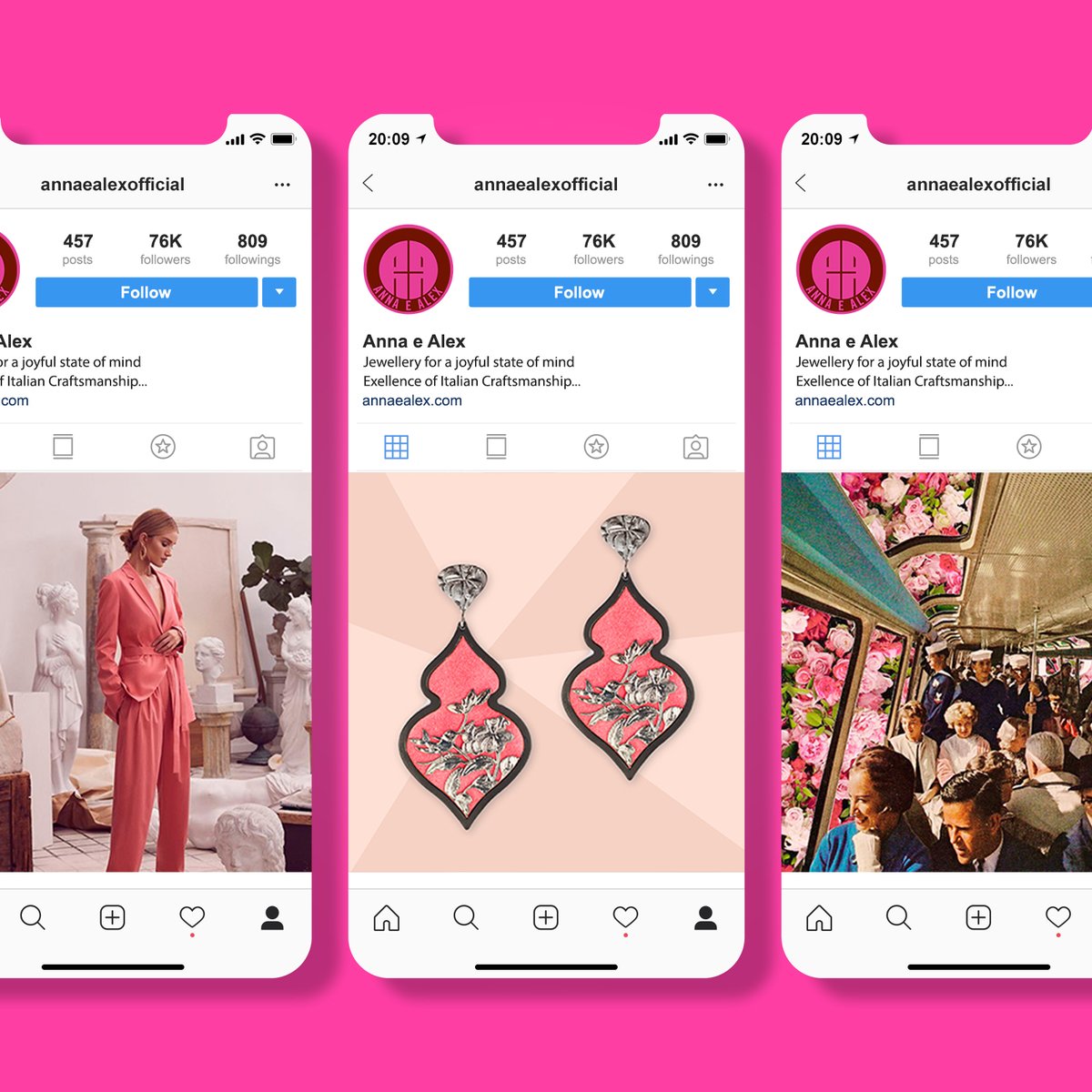 SettoreQ's tweet photo. Social media management and content design for Anna &amp; Alex the excellence of italian craftsmanship in jewellery! Design, colors and attention to details.
#socialmediamanagement #jewellery #graphicdesign #socialmanagement https://t.co/Ptc56ylMl3