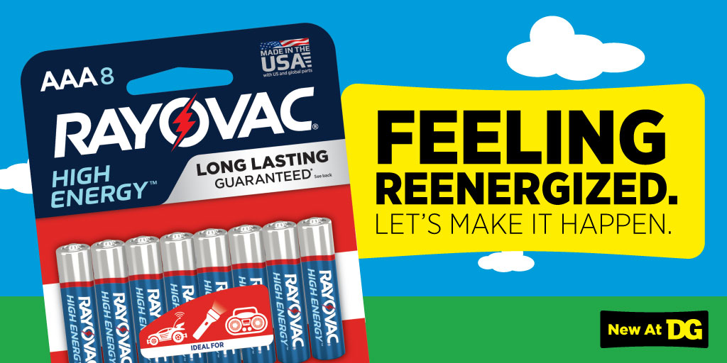 Dollar General on Twitter "This spring, stay charged and keep moving