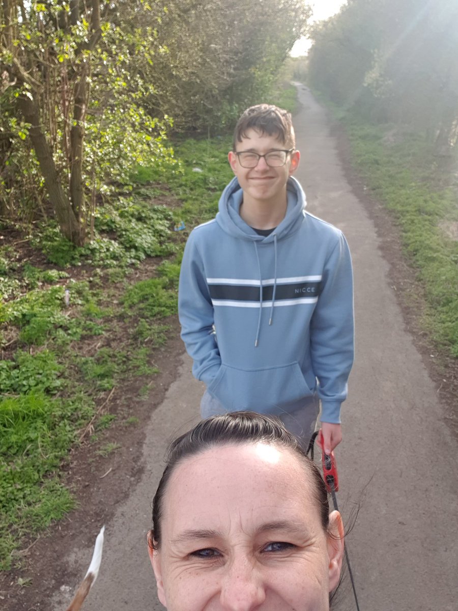 joannebeadle's tweet photo. So my running has to take a backseat 1) for the pooches so they get a good social distanced walk and 2) so Harry can get out of the house once a day 😌 #sticktotherules #doingitforeveryone #CoronavirusLockdownUK https://t.co/WE8KYETDwe
