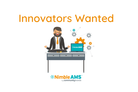 Innovators wanted! The Nimble AMS team is growing, and we'd love to talk to you. Check out our job postings! #techjobs #Salesforce #werehiring ow.ly/Zaes50yVMrT