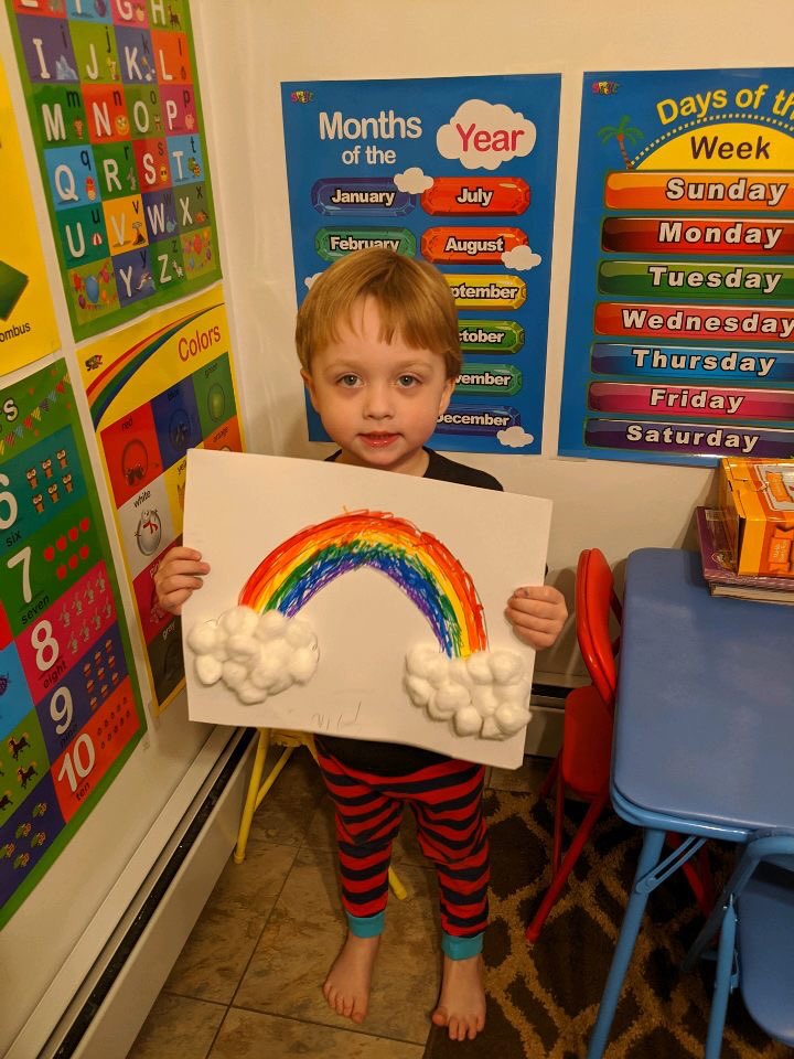 projectbefore1's tweet image. Great Work Nicky! That is a fantastic looking rainbow! We can’t wait to see this rainbow on our walk! #sayrevillesupports #RainbowChallenge #projectbefore