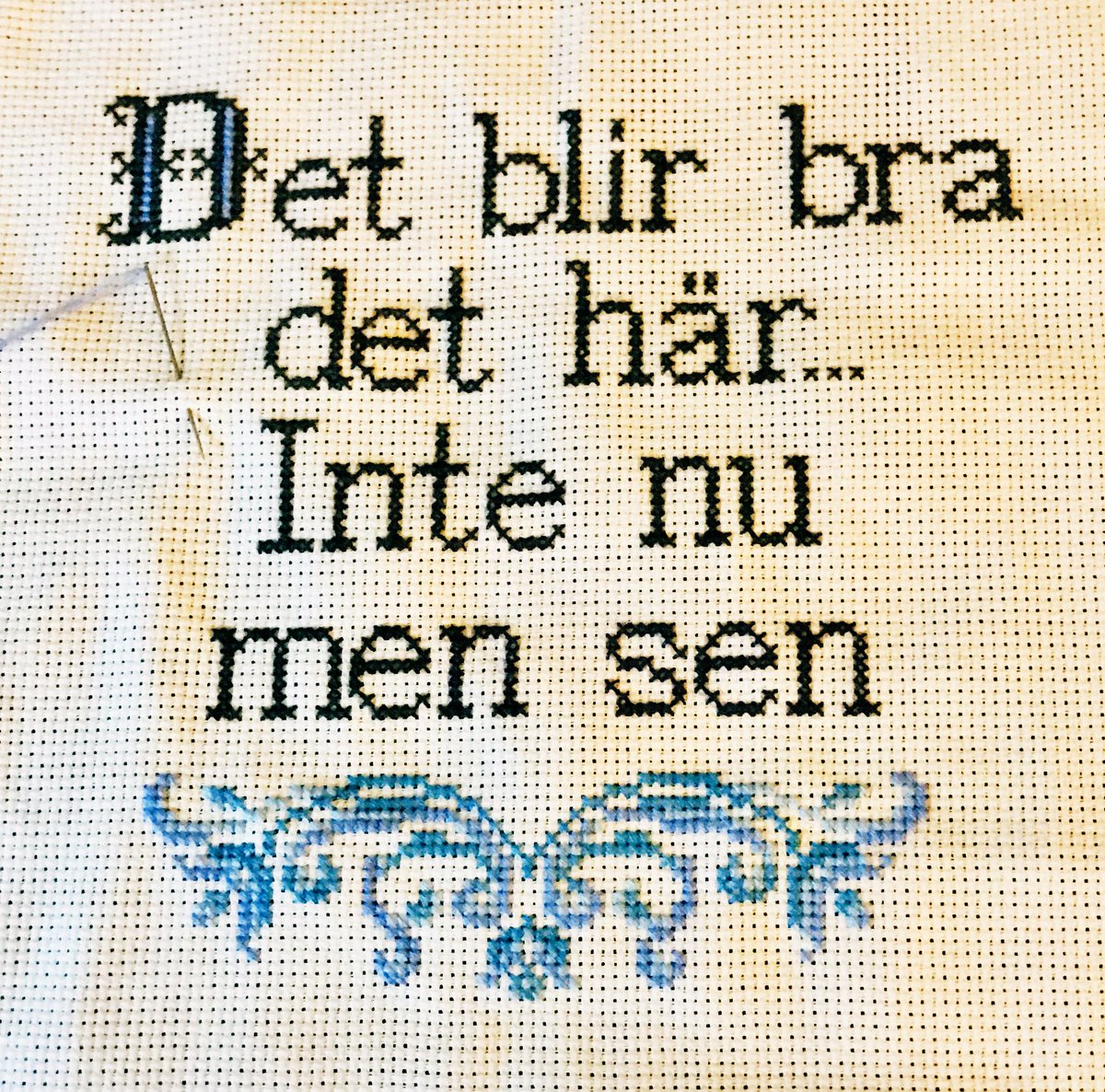 bella_aune's tweet photo. Lånade dina ord @wistikent hoppas det är ok... Att brodera är både bön och terapi 🙏🏼💕 https://t.co/NVyylf8ggg