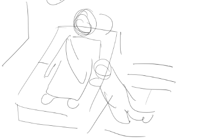 I'm doing a comic mentorship program with a student and some of the sketches I've been doing for it has been... a lot. 