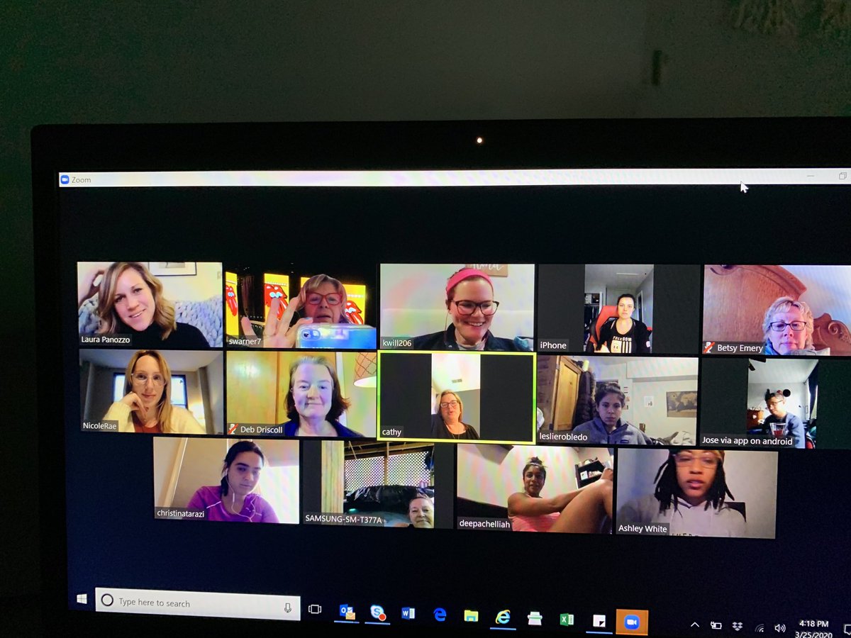 WarnerWorld7's tweet photo. Staying connected with our student workers ⁦@JHUNursing⁩ . We miss them❤️ https://t.co/REY1xvXOnw