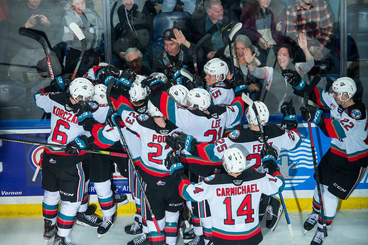 Tough way to end the season. Thank you Kelowna for the continued support. We’ll be back