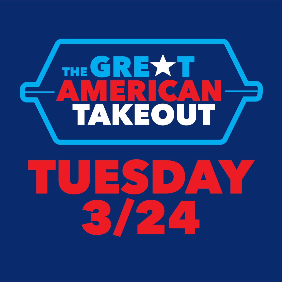 txtravelnews's tweet photo. America’s restaurants need our help! Join #thegreatamericantakeout on 3/24 and order delivery or takeout to help save our nation’s struggling restaurants. https://t.co/P6tn8MF5ya