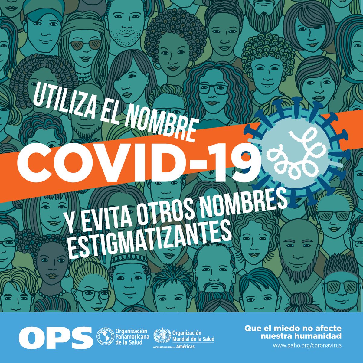 OPSOMS_Col's tweet photo. La #COVID19 no tiene raza.

La estigmatización social en el contexto de la salud es la asociación negativa entre una persona 👨🏻 o grupo de personas 👴🏾👱🏼‍♀️🧔🏿que comparten ciertas características y una enfermedad específica.
+INFO 👉🏾 https://t.co/qS2AT3An9q https://t.co/9nONv4pQX3
