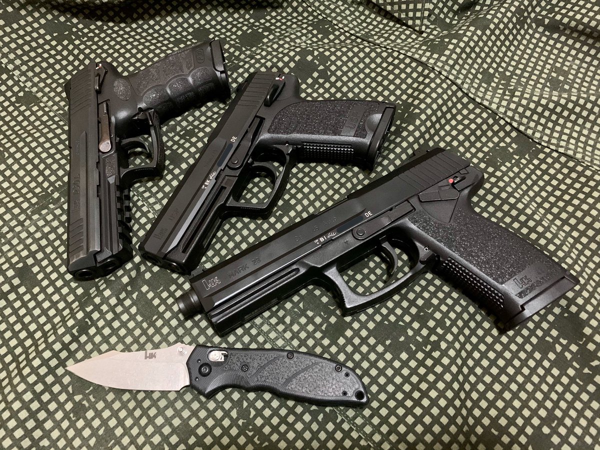 Human_Dregs's tweet photo. 快乐的四次方
#HecklerAndKoch #P30L #USP #MK23 https://t.co/s65zECD5rx