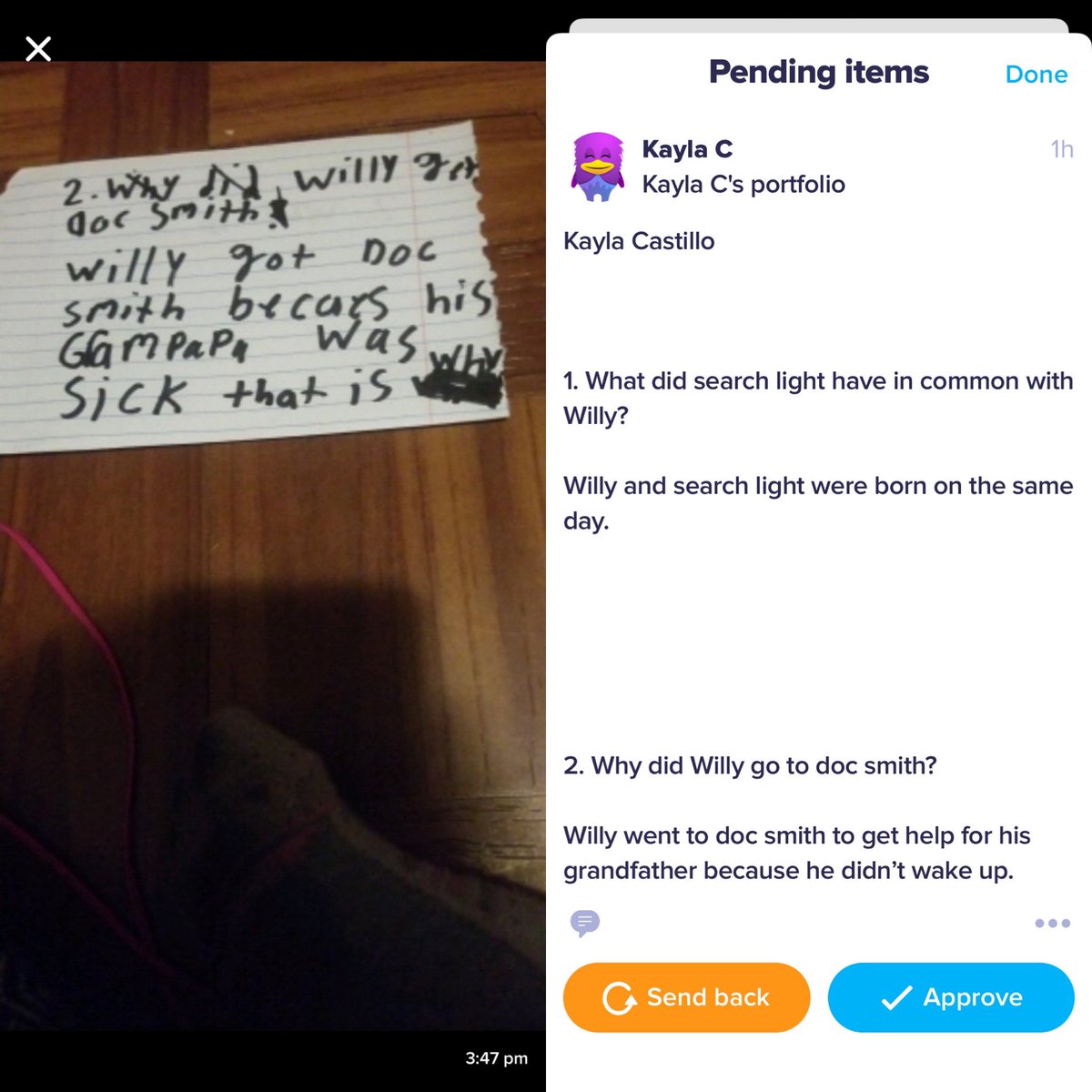 Things may be a tad difficult at this time, but I’m so happy to see my second graders trying their best!@RooseveltNBPS #ALLIN4NB