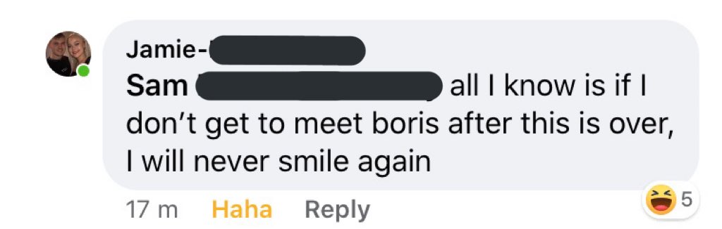 My sister -  <a href="/BorisJohnson/">Boris Johnson</a> she loves you