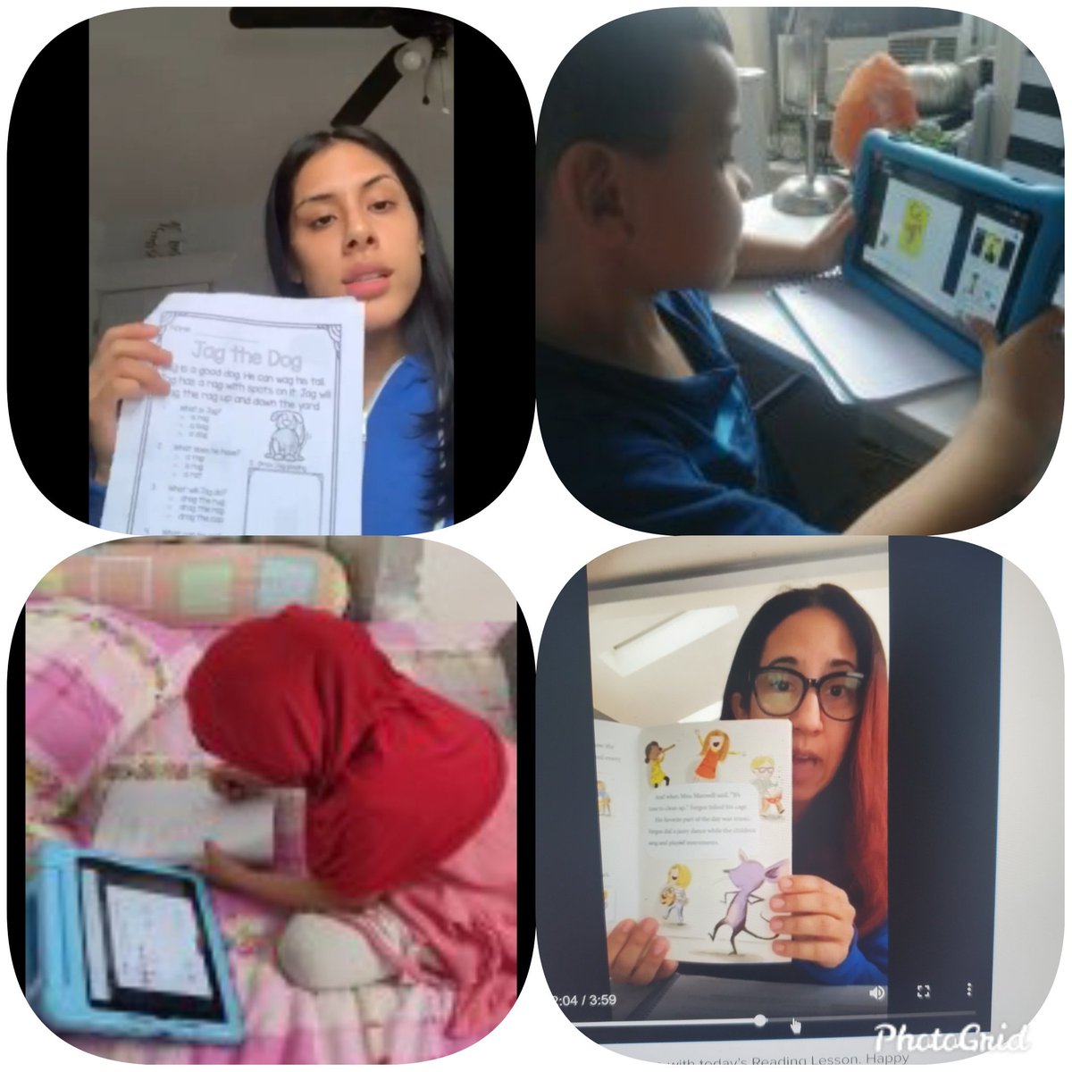 BLS691's tweet photo. These videos and pictures literally make me cry! I am proud of our teachers for going above and beyond, but it doesn't make being away from these amazing students any easier! @DOEChancellor @D12SupRosado @MeishaPorter https://t.co/dkjbExHCJG