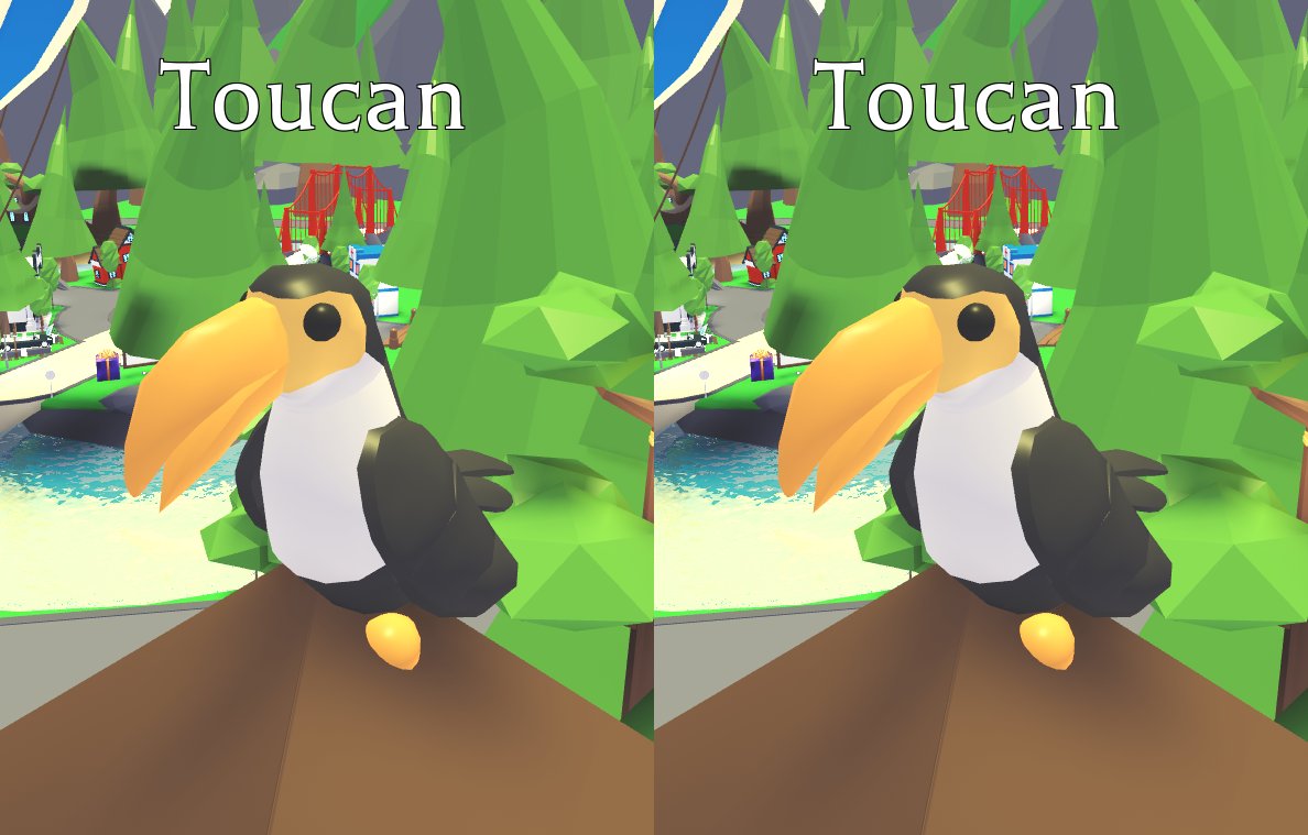Adopt Me Na Twitterze Toucan You Find The Three Differences