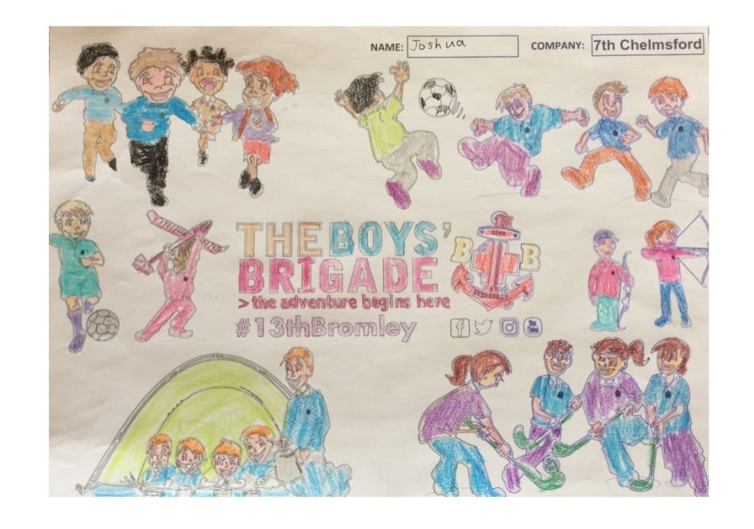 7thChelmsford's tweet photo. @13thBromley Joshua from #Anchors has taken the challenge and coloured-in the picture.  Well done Joshua! #BBatHOME #BoysBrigade @theboysbrigade 🏆🎨 https://t.co/ksuG7zrlXb