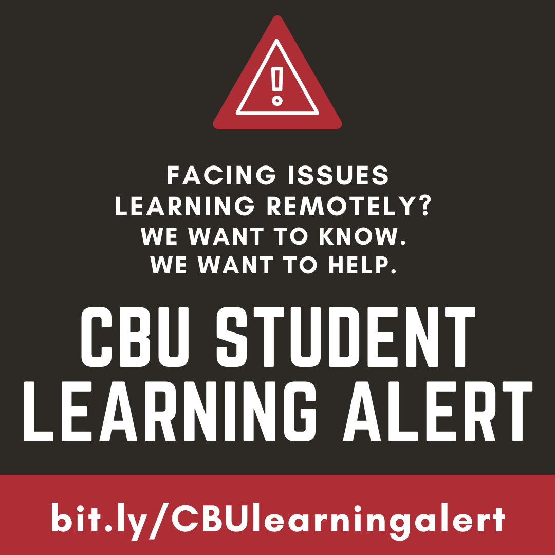 AcademicServCBU's tweet photo. Please, if you are having issues with remote learning let us know in the link below. We are here to help!
https://t.co/pH6VewJE8G https://t.co/SIdkITDrYm
