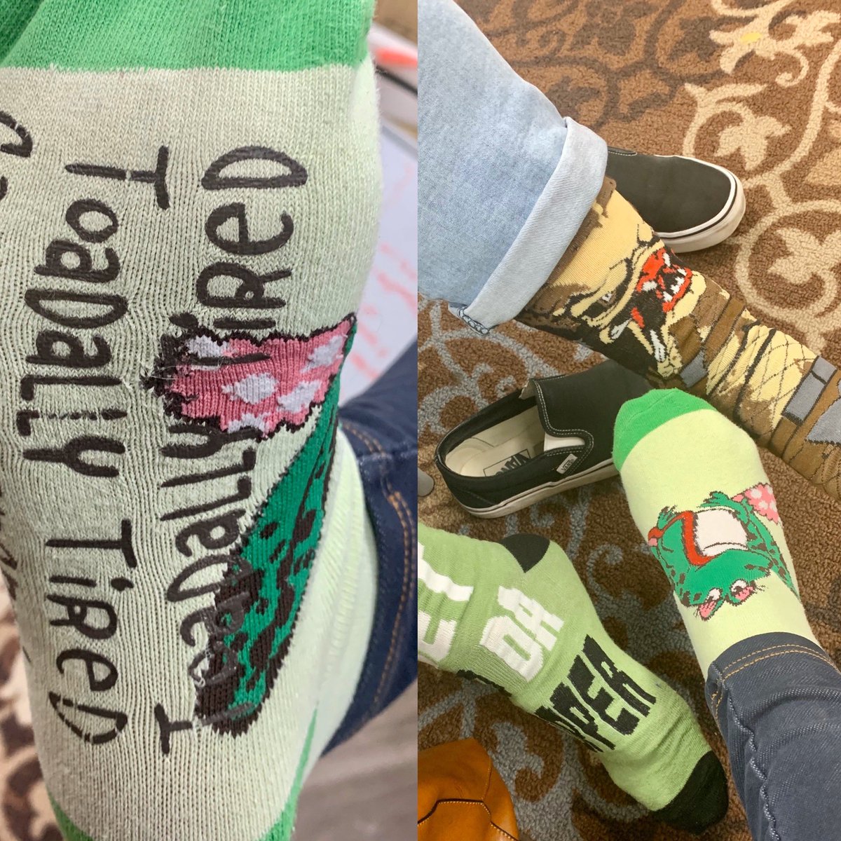 diacharter1155's tweet photo. Our admin is very excited to sport their crazy socks!! #utahschoolspirit #diacharter #utahcharterschools https://t.co/VkCRXRSThv