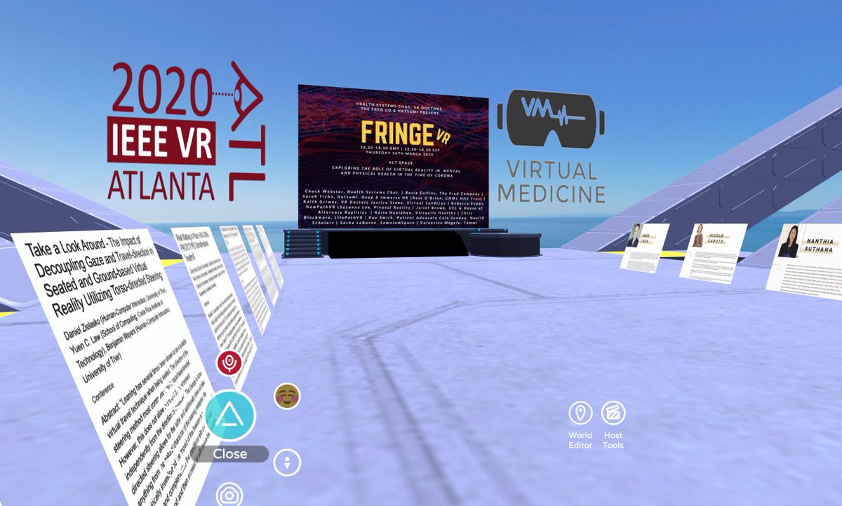 wareFLO's tweet photo. @utopiah @IEEEVR @MozillaHubs #AltspaceVR! #IEEEVR2020 #IEEEVR #fringeVR https://t.co/kK1B7oSsOS