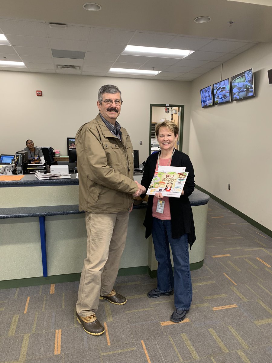 HcpsLearning's tweet photo. Mr. Holland dropping of books to some of the elementary schools from Career Academy and Farm Bureau. #CA #community #hcpsinspired https://t.co/VRkKBo3Yhq