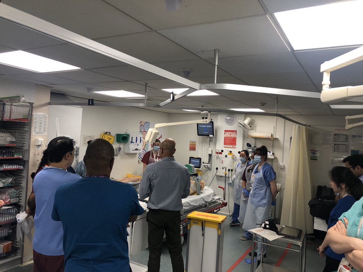 Excellent ED in situ #COVIDー19 simulation simulation with focus on management of patients in cardiac arrest. #cardiacarrest. <a href="/NeerajMalhan/">Neeraj Kumar Malhan</a> <a href="/HillingdonNHSFT/">The Hillingdon Hospitals</a> <a href="/melissa_mellett/">Melissa Mellett</a> <a href="/sheafagan/">sinead fagan</a> @RanjitKooner23 <a href="/drehsanr/">Ehsan Riaz</a> <a href="/aribasu/">Ari Basu</a> <a href="/WisniackiFiona/">Fiona Wisniacki💙</a>