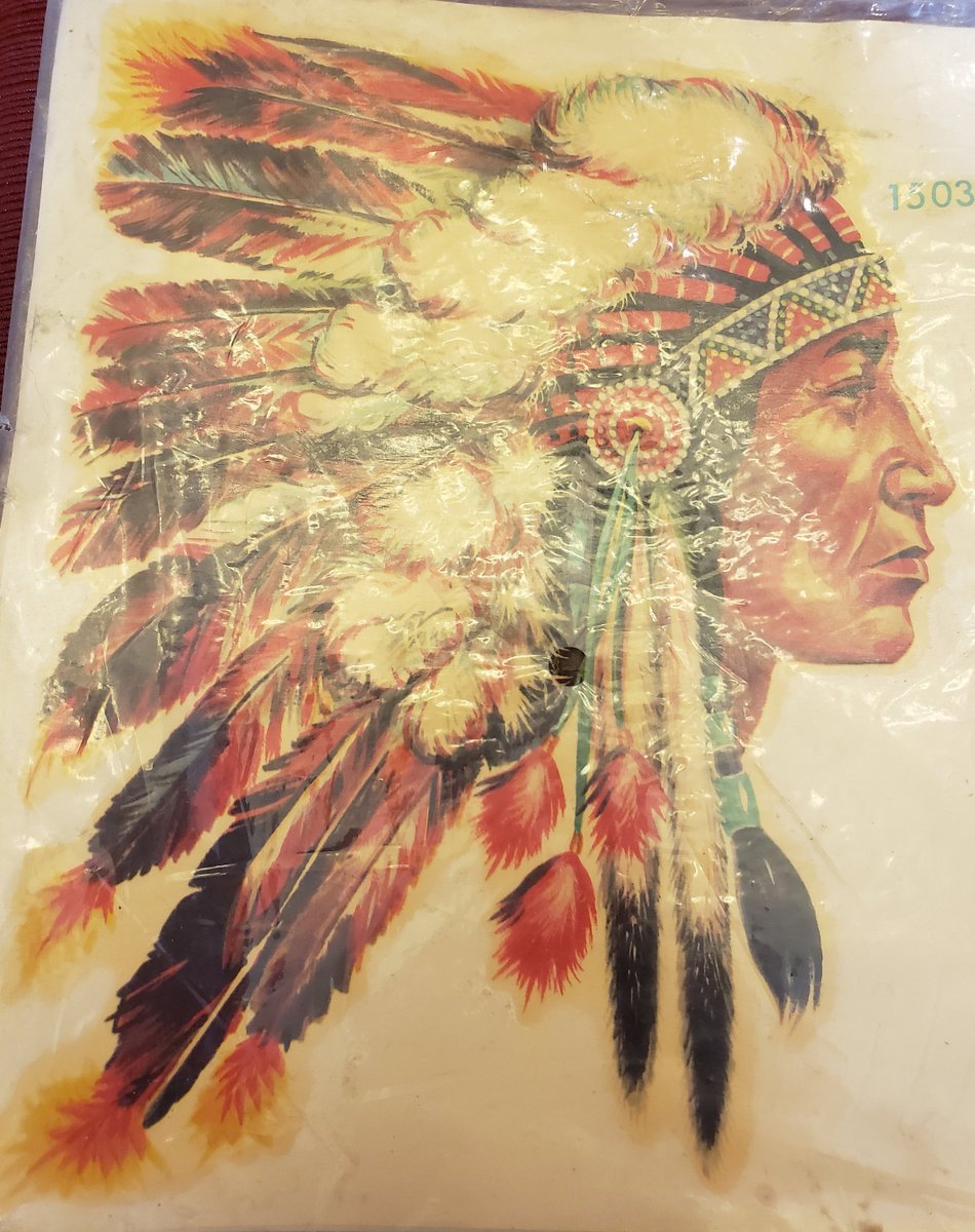 atticesoterica's tweet photo. Vintage Meyercord Decorator Designs 1503-B Mirror Images Of A Native American Chief Side Portrait Decal Never Opened/Original Packaging https://t.co/nVefpiyIfG #Etsy #Collectibles #AtticEsoterica #Vintage #Antiques #NeverOpened https://t.co/41SZxC8MNF