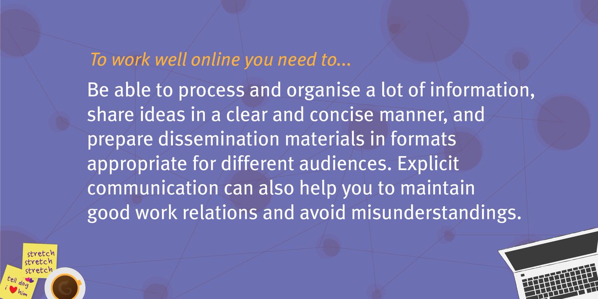 Explicit communication can help maintain good work relations and avoid misunderstandings. #COVID19  #RemoteWorking