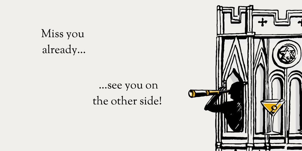 WE MISS YOU ALREADY // but we'll see you on the other side! The Government is advising us to do the right thing to beat Coronavirus. So, with a heavy heart, we will be closing our side-doors from the evening of 23/03/20. Thank you, from the bottom of our hearts, for your support.